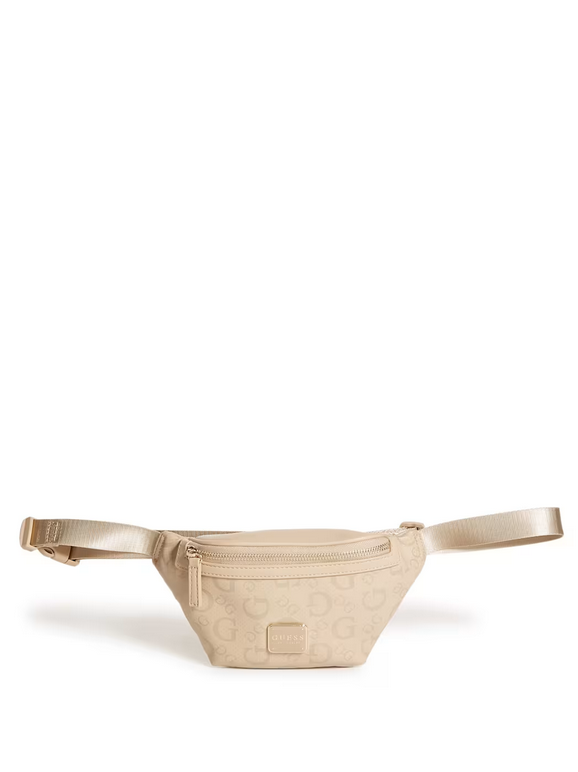 GUESS Faux-Leather Logo Fanny Pack