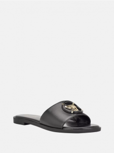 GUESS Magnify Faux-Leather Beach Slides | 36,5, 37,5, 38,5, 41
