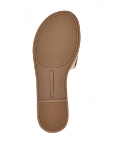 GUESS Magnify Faux-Leather Beach Slides
