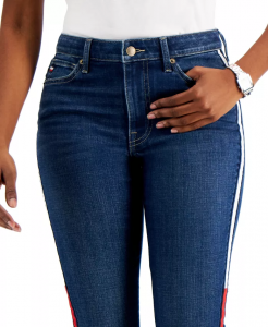 Tommy Hilfiger Tribeca TH Flex Side Tape Skinny Jeans