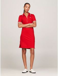 Tommy Hilfiger Slim Fit Tipped Polo Dress